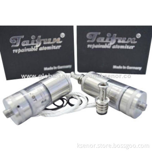 Adjustable airflow control, stainless taifun atomizer